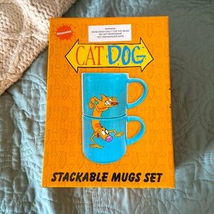 CatDog Mug Set